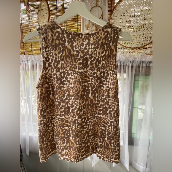 Kate Hill Animal Print Top - Picture 2 of 6